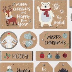 Stickers Nol Merry-Christmas. n1