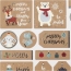 Stickers Nol Merry-Christmas
