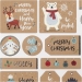 Stickers Noël Merry-Christmas. n°2
