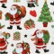Stickers Figurines Père Noël images:#1