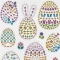 Stickers Diamant - Oeufs de Pâques images:#1