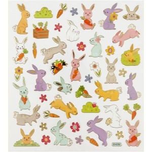 Stickers Lapin de Pques