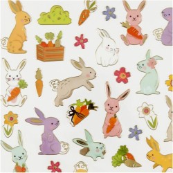 Stickers Lapin de Pques. n1
