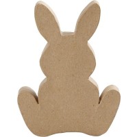 Lapin de Pques  Dcorer - 18 cm