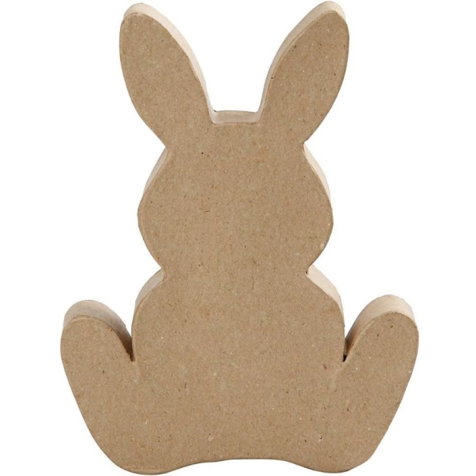 Lapin de Pques  Dcorer - 18 cm 