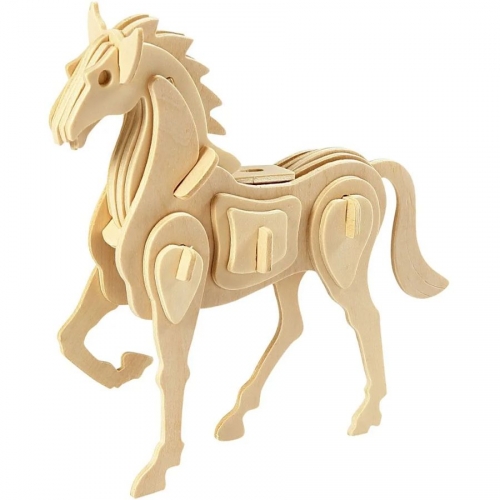 Figurine  assembler 3D - Cheval 