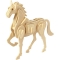Figurine  assembler 3D - Cheval images:#0