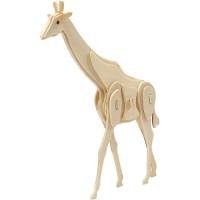 Figurine  assembler 3D - Girafe