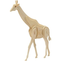 Figurine  assembler 3D - Girafe. n1