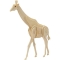 Figurine à assembler 3D - Girafe images:#1