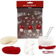 Mini Kit DIY - Guirlande 3 Champignons Vnneux