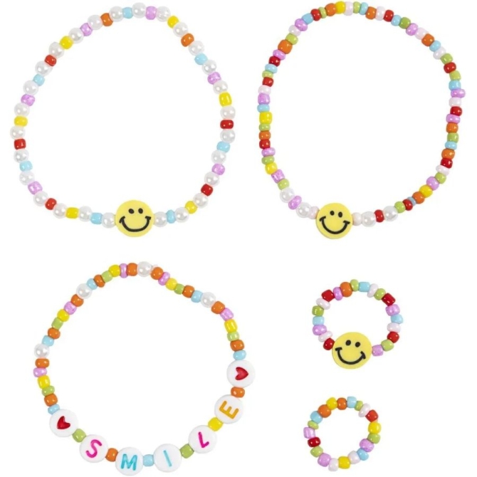 Mini Kit DIY Bijoux - Smiley 