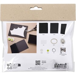 Mini Kit DIY Dcorations en Papier - Halloween Chauve-souris. n2