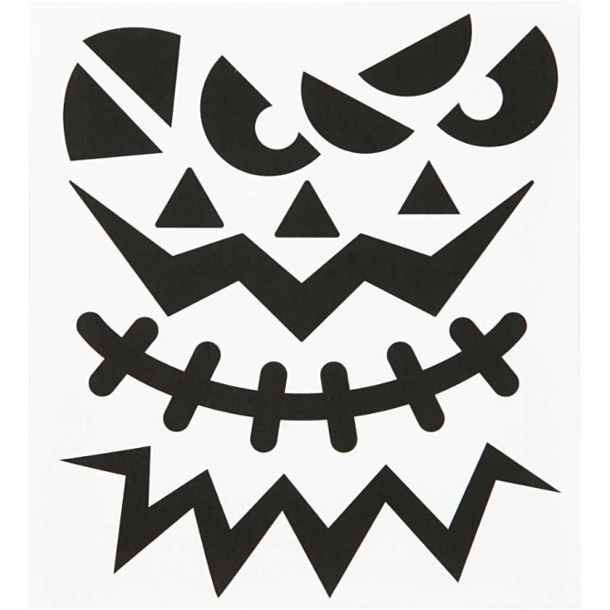 Stickers Halloween - Visages 