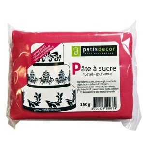 Pte  sucre Fuchsia Patisdcor 250g