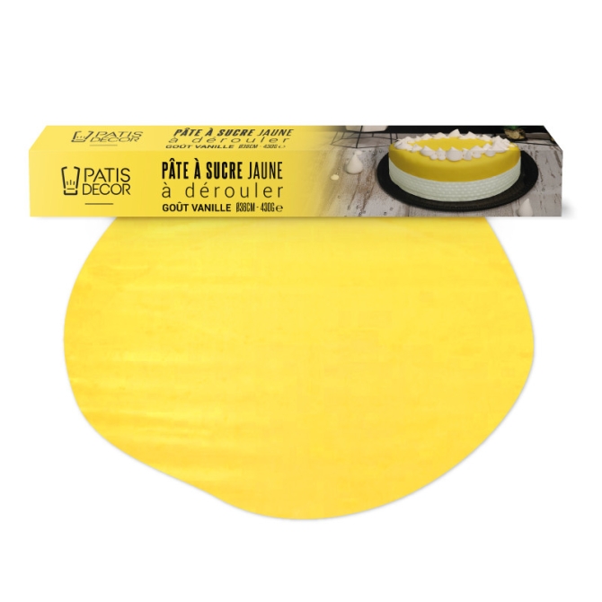 Pte  Sucre Jaune Prte  drouler (430 g) 