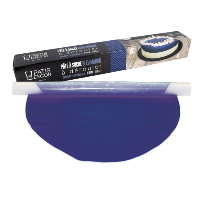 Pte  Sucre Bleu Marine  drouler (330 g) 