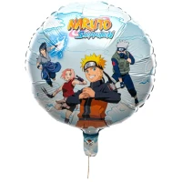 Contient : 1 x Ballon Aluminium Hlium Naruto Shippuden -  43 cm