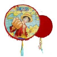 Contient : 1 x Pull Pinata One Piece - Rouge