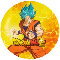 8 Assiettes Dragon Ball Super