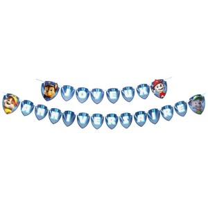 Guirlande Joyeux Anniversaire Pat Patrouille Bleu