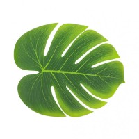 Lot de 3 Feuilles Tropicales - 29 cm