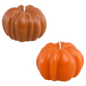 1 Bougie Citrouille d'Automne - � 6,8 cm