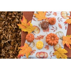 1 Bougie Citrouille d Automne - Ø 6, 8 cm. n°1