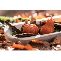 1 Bougie Citrouille d Automne - Ø 6, 8 cm. n°3