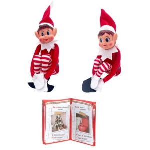 Lutin Farceur de Noël + Livret de 24 Farces