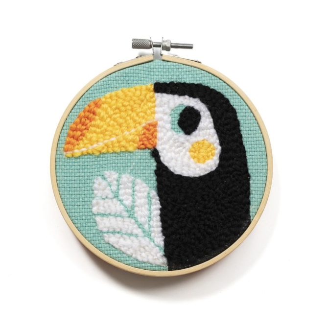 Punch Needle - Toucan 