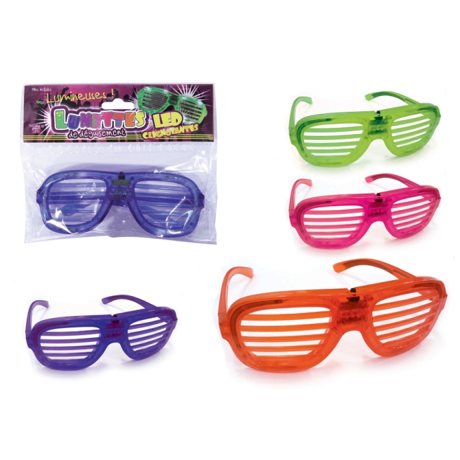 Lunettes Lumineuses Clignotantes 