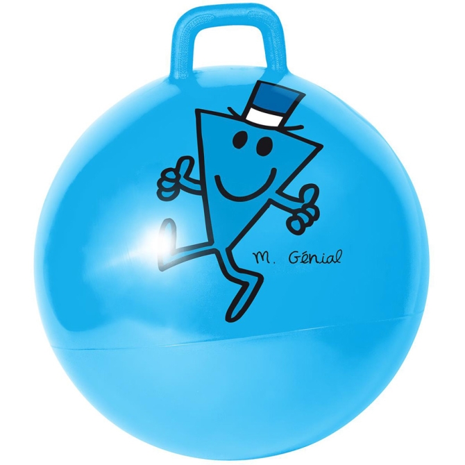 Ballon Sauteur Monsieur Madame Bleu 