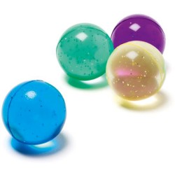 6 Petites Balles Rebondissantes Etoiles (2, 5 cm). n2