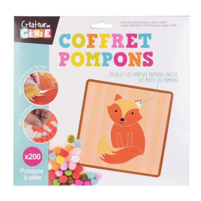 Coffret Pompons Renard 