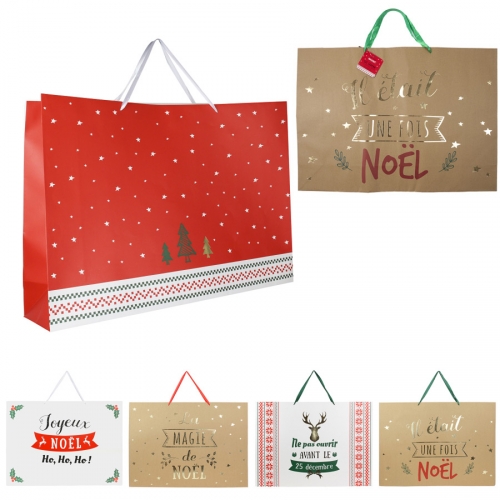 Sac cadeau noel