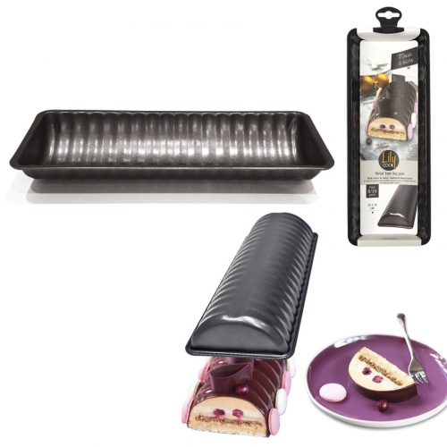 Moule  Bche Mtal - 30 cm 