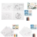 Puzzle  Colorier + Feutres. n1