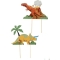 Set de 2 Cake Toppers - Dino ROAR ! images:#0