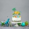 Set de 2 Cake Toppers - Dino ROAR ! images:#1