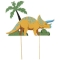 Set de 2 Cake Toppers - Dino ROAR ! images:#2