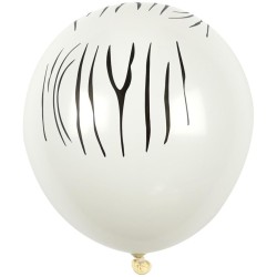 Kit 6 Ballons Savane - Zbre. n2