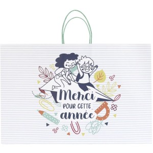 Grand Sac Cadeau Merci pour cette Anne