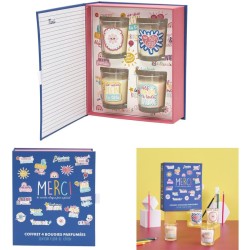 Coffret 4 Bougies Parfumées