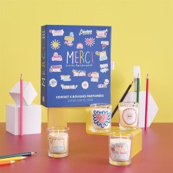 Coffret 4 Bougies Parfumées