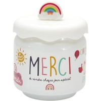 Bougie Parfum�e Arc-en-Ciel 