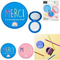 Miroir de Poche Merci Maîtresse. n°1