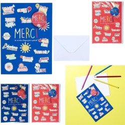 Carte et Enveloppe avec Magnet