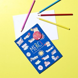 Carte et Enveloppe avec Magnet