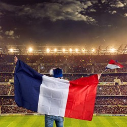 Drapeau Fran�ais Cape - 150 cm. n�3
